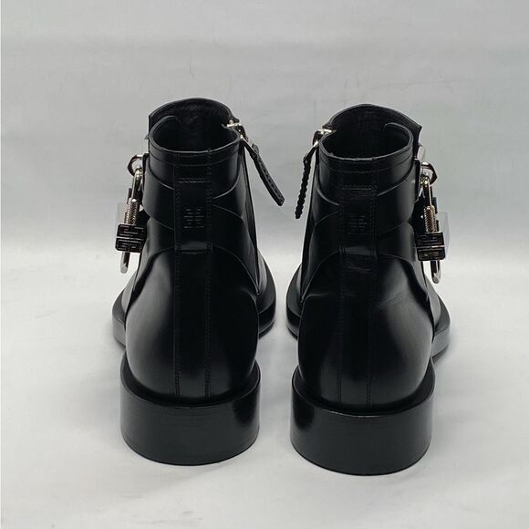 Givenchy Padlock Ankle Leather Boots size 42 - Picture 7 of 16